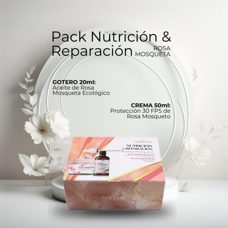 Pack Regalo Nutrición y Reparación Rosa Mosqueta